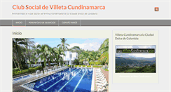 Desktop Screenshot of clubsocial.villetacundinamarca.com