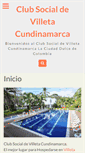 Mobile Screenshot of clubsocial.villetacundinamarca.com