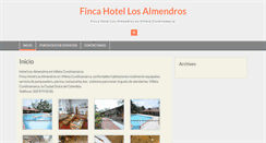 Desktop Screenshot of losalmendros.villetacundinamarca.com